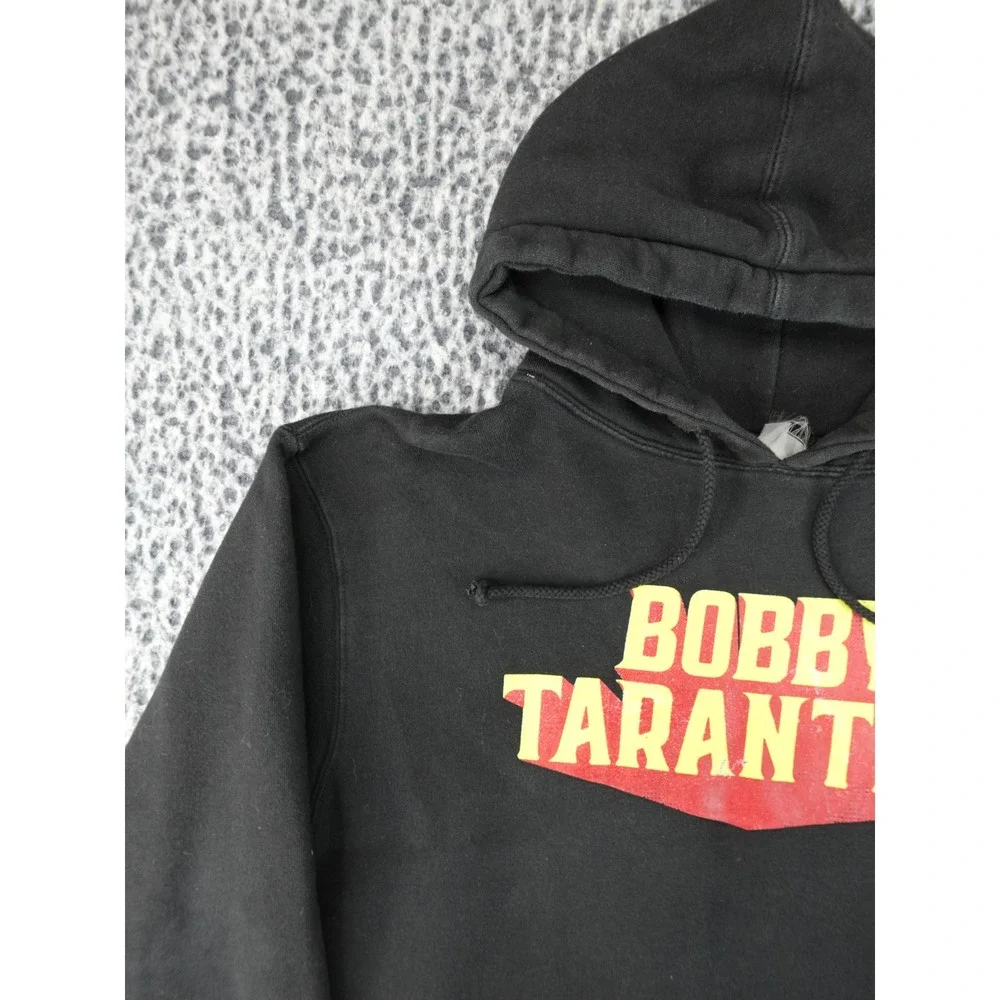 Logic Bobby Tarantino Hoodie Mens Medium Black‎ Good Graphic Pullover